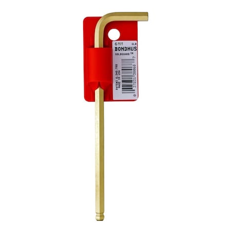 Bondhus Metric L-Shape Ball Hex Key Hex Key, 5.5 mm Tip Size 38066