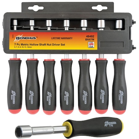 Bondhus Hollow Shaft Nut Driver 9/32In 48432