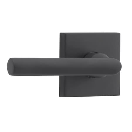 Baldwin Reserve Satin Black Door Levers PSTUBCSR190