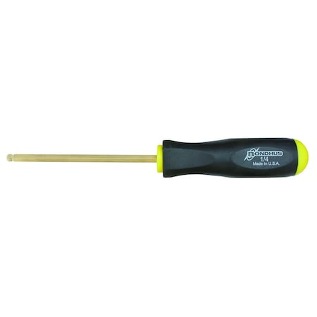 Bondhus 7/16In Plated Ball End Screwdriver Hex 7/16