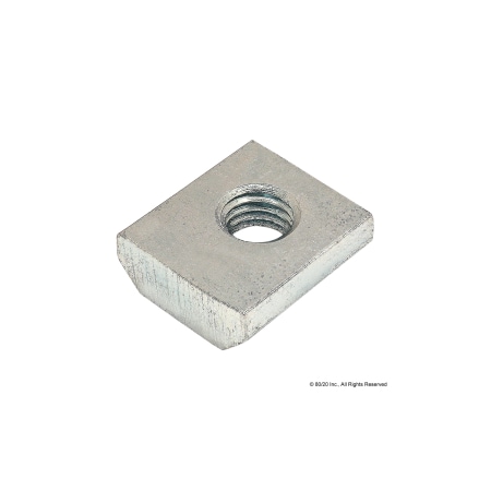 80/20 Drop In T-Nut, Steel, Zinc-Plated 3871