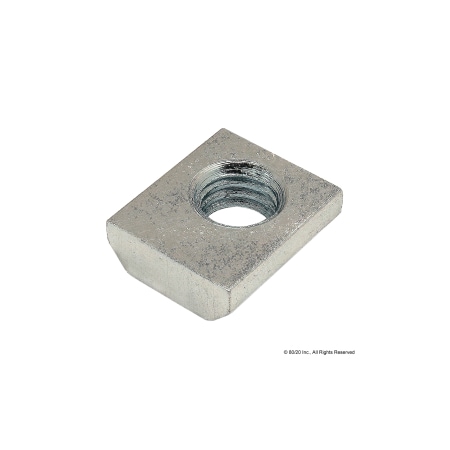 80/20 Drop In T-Nut, Steel, Zinc-Plated 3873