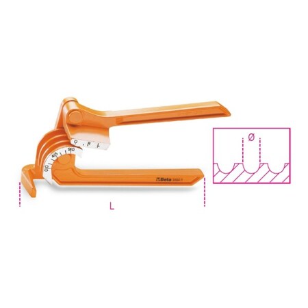 Beta Pipe Bending Plier, 6-8-10mm 003880051