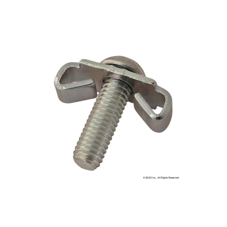 80/20 Metric End Fastener W/M6 Screw 10 S 3895