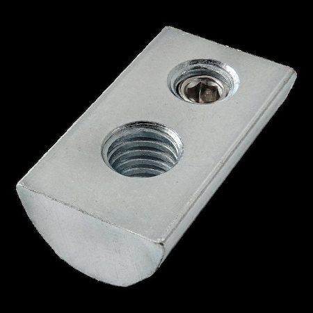80/20 Drop In T-Nut, Steel, Zinc-Plated 3898