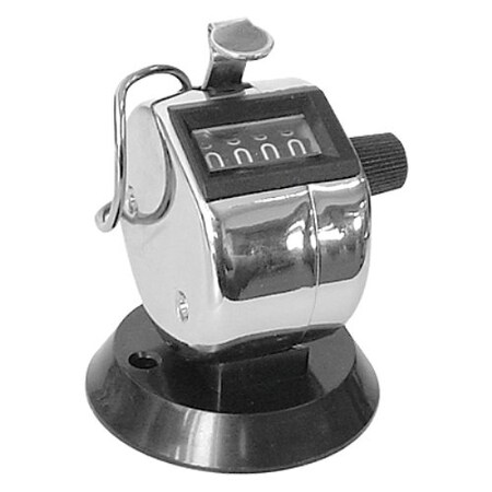 HHIP Hand Held 4 Digit Counter On Steel Base 3900-0204