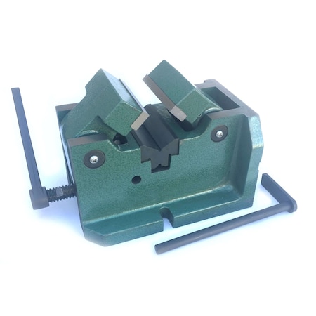 Hhip 4" Horizontal/Vertical Machine Vise - Holds Shafts & Round Parts 3900-1720