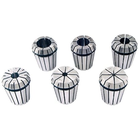 Hhip 1/8 To 3/4 X 8ths 6 Piece ER-32 Collet Set 3900-5166