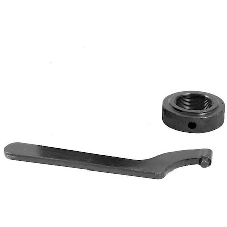 Hhip Ring Nut & Wrench For KDK-119 5C Collet Bar Holder 3900-5420