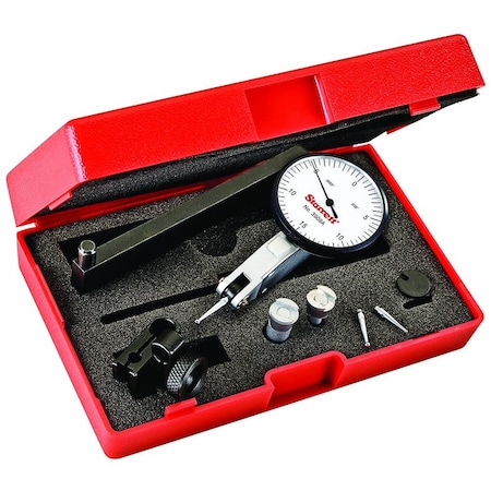 Starrett Dial Test Indicator, Dovetail Mount, .030" 3909AC