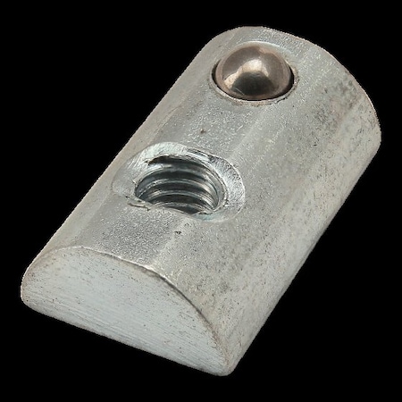 80/20 Roll In T-Nut, Steel, Zinc-Plated 3919