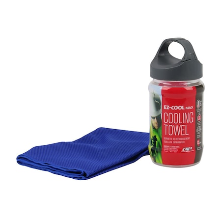 Pip EZ-CoolMax Cooling Towel, Navy 396-EZ900-NV