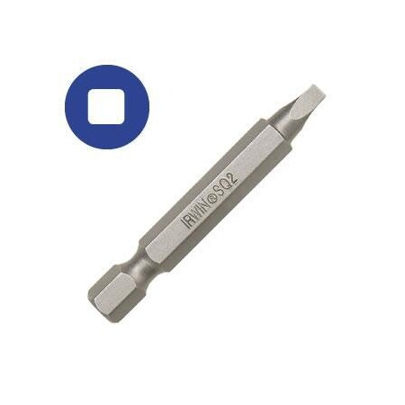 Irwin Square Power Bit, #2 93226 | Zoro