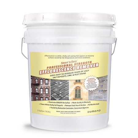 Dumond Smart n Easy Efflorescence Remover, 5 Gallon 0911