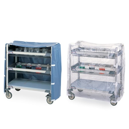 Metro Cart Cover, Clear, Vinyl, 36X32, Ea GWCVC41