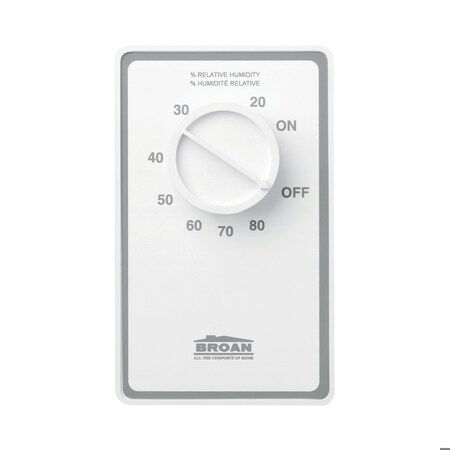 Broan-Nutone Dehumidistat, 24V/120V DH100W
