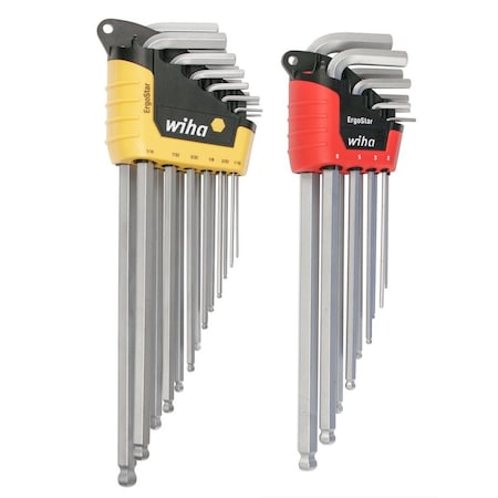 Wiha 22 Piece Metric/SAE Hex Key Set, 66982 66982