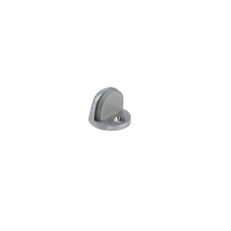 Trimco Cast Universal Dome Stop Low Rise Lip High Rise Rubber Satin Chrome 1211.626