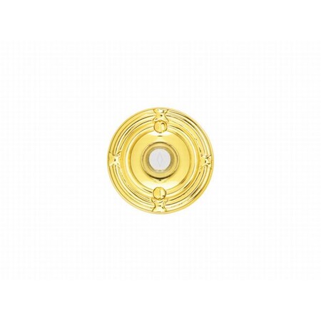 Emtek Bright Brass Doorbell, 2407US3 2407US3