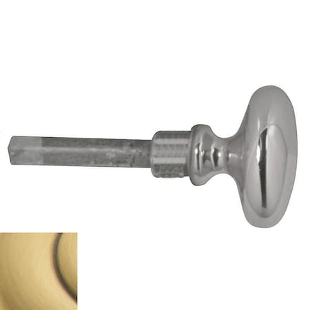 Baldwin Satin Brass with Brown Turns Satin Brass with Brown 6721.060