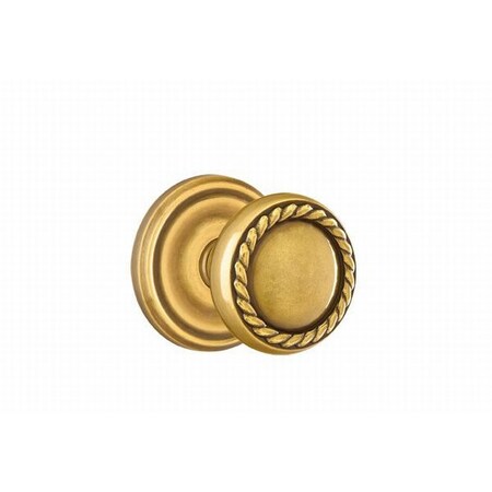 Emtek French Antique Brass Passage 8100RKUS7 8100RKUS7