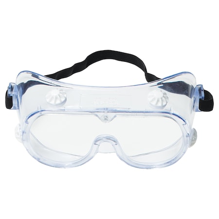 3M Safety Goggles, Clear Anti-Fog Lens, 334 Series, 10PK 40661-00000-10