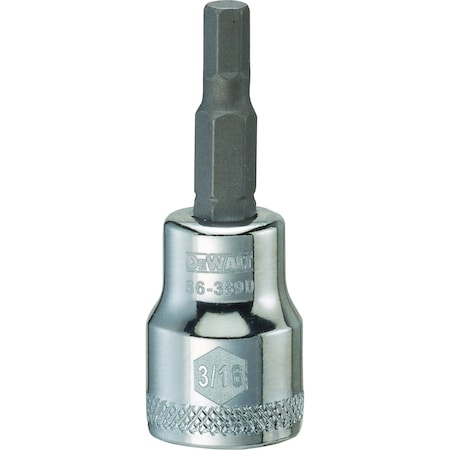 Dewalt 3/16" Tip, 3/8 in Drive, Metric, SAE DWMT86389OSP