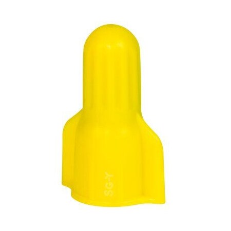 3M Secure Grip Wire Connector, Yel, PK 20000 SG-Y KEG