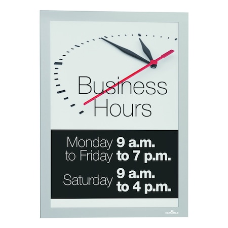 Durable Office Products Static Cling Magnetic Duraframe, Su, PK2 400023