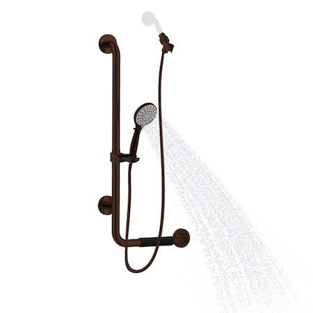 Pulse Showerspas Ergoslidebar Oil-Rubbed Bronze-Left 4001L-ORB