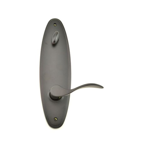 Weslock LH Bordeau Interior SGL CYL Handleset Trim Stanford ORB L6400--U1SL20