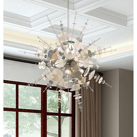 Livex Lighting Circulo 12 Light Polished Chrome Grand F 40079-05