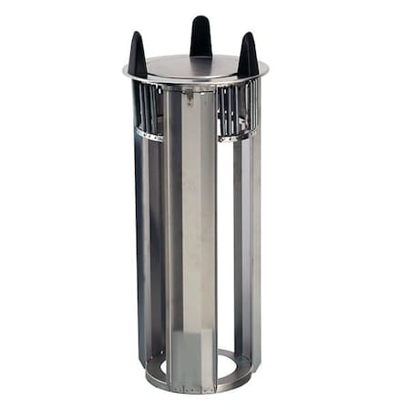 Lakeside Regular Open Drop-In Plate Dispenser - Fits Plates Up to 5" 4000