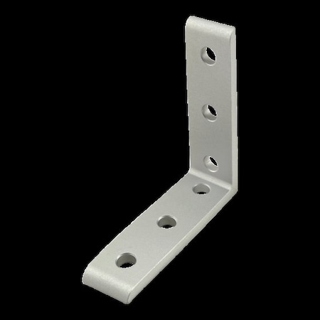 80/20 InsideCornerBracket, Alum, Silver, 3in, 3in 4013