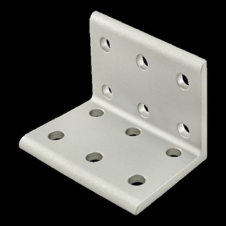 80/20 InsideCornerBracket, Alum, Silver, 2in, 2in 4016