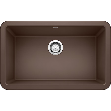 Blanco Ikon Silgranit 30" Apron-Front Farmhouse Kitchen Sink - Cafe 401733