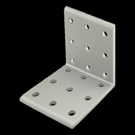 80/20 InsideCornerBracket, Alum, Silver, 3in, 3in 4017
