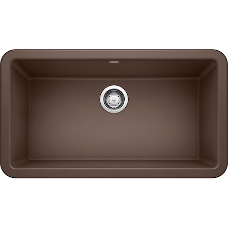 Blanco Ikon Silgranit 33" Apron-Front Farmhouse Kitchen Sink - Cafe 401896