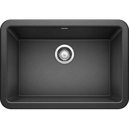 Blanco Ikon Silgranit 27" Apron-Front Farmhouse Kitchen Sink - Anthracite 402311