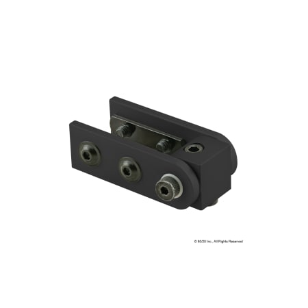 80/20 Black 10 S Rt Angle 90 Deg Living Hinge 4029-BLACK
