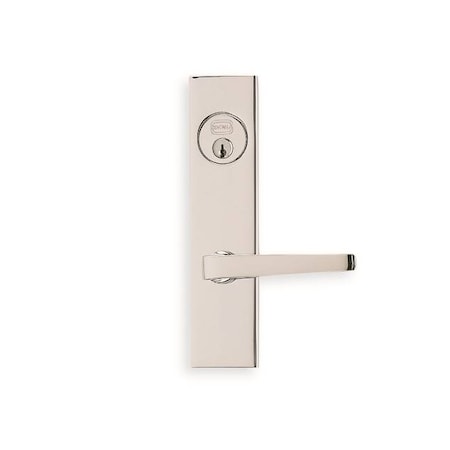 Omnia RH 36 Lever 4000 Plate Classroom 234BS Mortise Lock Bright Chrome 4036J00R2