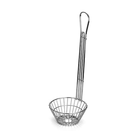 Tablecraft Taco/Tostada Salad Shell Basket, Chrome 4039
