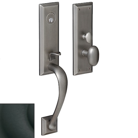 Baldwin Cody Satin Black Handlesets Satin Black M502.190