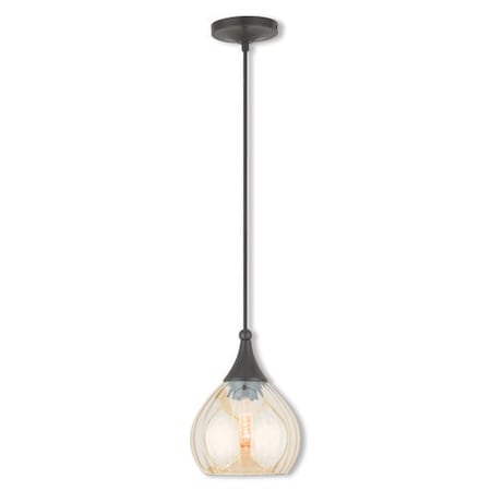 Livex Lighting Art Glass Mini Pendants 1 Light English 40615-92
