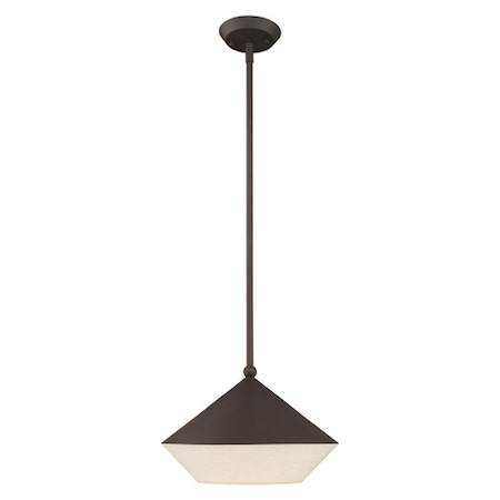 Livex Lighting Stockholm 1 Light Bronze Mini Pendant 40715-07