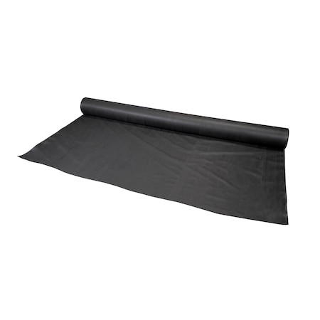 Mutual Industries 12.5 in x 360 in NW40 Non Woven Geotextile Polypropylene, BLACK 40-125-360