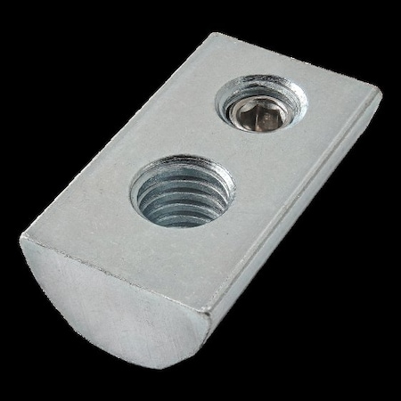 80/20 Drop-In T-Nut, Steel, Zinc-Plated 40-1968