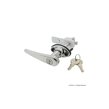 80/20 Locking Door Latch With Key 40-2063