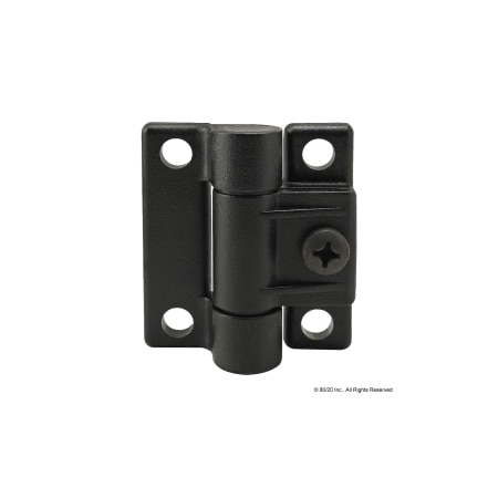 80/20 Black Adjustable Hinge 40 S 40-2080