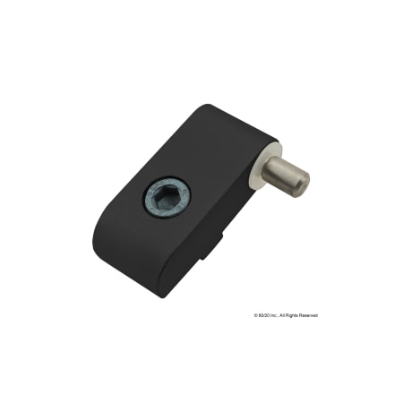 80/20 Rt Hand Lift-Off Hinge W/Short Pin 40S 40-2095-BLACK